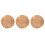 300Pcs Easy Release Khaki Baking Liners for Bread Cake Cookie Baking 4