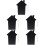 5Pcs Chalkboard Pendant Hanging Memo Board Sign 8