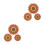 6 Pcs Flower Trivet Mats Coaster Insulation Pot Pad Kitchen Tool 3