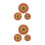 6 Pcs Flower Trivet Mats Coaster Insulation Pot Pad Kitchen Tool 4