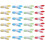 6 Sets Clothes Drying Clips Assorted Color Clothespins 1