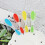 6 Sets Clothes Drying Clips Assorted Color Clothespins 10