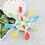 6 Sets Clothes Drying Clips Assorted Color Clothespins 11