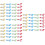 6 Sets Clothes Drying Clips Assorted Color Clothespins 7