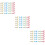 6 Sets Clothes Drying Clips Assorted Color Clothespins 9