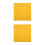 2Pcs Golden Artificial Lawn Turf Mat Soft Touch Model Grass Carpet 10
