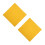 2Pcs Golden Artificial Lawn Turf Mat Soft Touch Model Grass Carpet 6