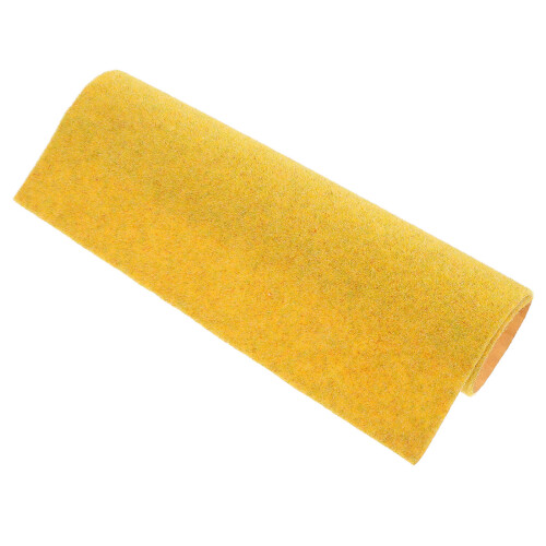 2Pcs Golden Artificial Lawn Turf Mat Soft Touch Model Grass Carpet 1