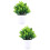 2 Count Indoor Artificial Plants Bonsai Tree Fake Simulation Potted 7