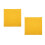 2Pcs Golden Artificial Lawn Turf Mat Soft Touch Model Grass Carpet 8
