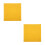 2Pcs Golden Artificial Lawn Turf Mat Soft Touch Model Grass Carpet 7