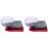 2Sets Breathable Polyester Sailor Hat Scarf Set Assorted Color Costume 4