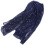 2Pcs Navy Window Tulle Sheer Curtains with Romantic Star Pattern 7