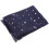 2Pcs Navy Window Tulle Sheer Curtains with Romantic Star Pattern 4