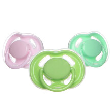 6Pcs Assorted Color Silicone Baby Pacifier for Infant Mood and Comfort