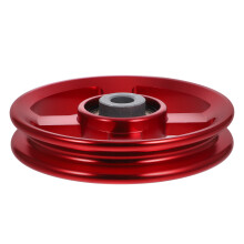 2 Pcs Practical Fitness Pulley Aluminum Alloy Home Gym Accessory