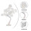 30pcs Model Scenery Trees Diy Miniature Trees Artificial Plant For Train Model 10