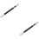 2Pcs Portable Edible Cake Coloring Pen For Baking 7