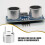 10 Pairs Split Ultrasonic Transducer Probe 16Mm For Detection Level 9