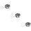 72Pcs Creative Stainless Steel Cake Baking Cookie Cutter Molds Silver 9