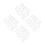 432 Pcs Acrylic Stencil Set For Quilting And Sewing Diy Projects 9