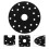 2Pcs Heat Conduction Fin Black Sheet for Home Kitchen Cookware 8