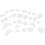 432 Pcs Acrylic Stencil Set For Quilting And Sewing Diy Projects 3