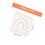 60 pcs thickened transparent stackable plastic shoe boxes size l white 2