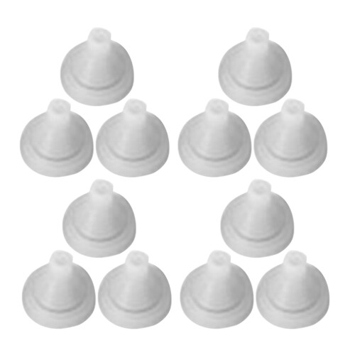 250 Pcs Silicone Shower Head Nozzles Replacement Universal Spout 2