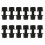 24 Pcs Motorcycle License Plate Screws For Secure Mounting 2
