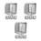 12 Pcs 86 Type PVC Waterproof Electrical Outlet Cover 5