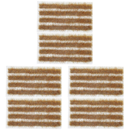 6 Sets Artificial Grass Cluster Faux Decor For Home Diy 2