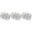 3Pcs Multi-Layer Stainless Steel Air Fryer Rack for Kitchen Use Silver 4