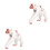 2pcs Child White Household Sculpture 3