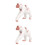 2pcs Child White Household Sculpture 5