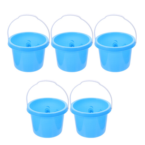 10Pièces Seaux Portables PP Jeu Sable Enfants