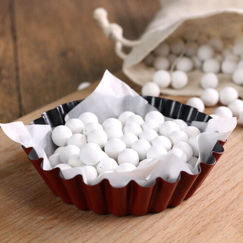 Ceramic Pie Crust Weights Baking Beans 550g With Storage Bottle 2