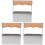 3 Pcs Wooden Handle Square Honey Cutting Tool For Beekeeping 3