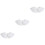 4pcs Angle Wrench Manual Electric Socket Wrenches For Grinders 5