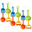 3 Sets Kids Beach Sand Plastic Rake Sifter Toy 2
