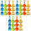 3 Sets Kids Beach Sand Plastic Rake Sifter Toy 5