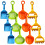 3 Sets Kids Beach Sand Plastic Rake Sifter Toy 3