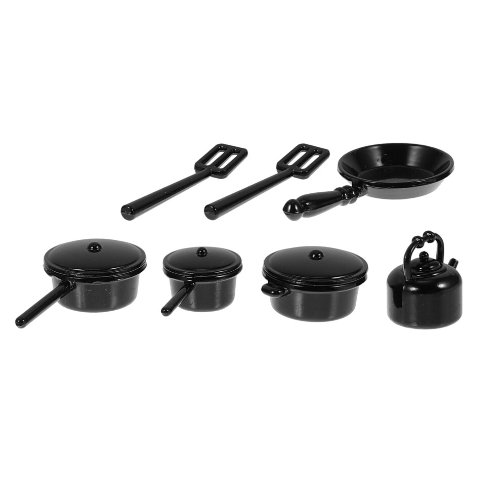 Photos - Doll Accessories 4 Sets Doll House Miniature Kitchen Models With Utensils Decor