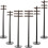 30 Pcs Miniature Train Construction Telegraph Poles Sand Table Scene 1