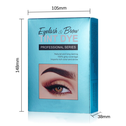 One Set Eyebrow Dye Cream With Comb And Combing Gel 1