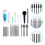 One Set Eyebrow Dye Cream With Comb And Combing Gel 11