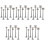 30 Pcs Miniature Train Construction Telegraph Poles Sand Table Scene 5