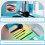 One Set Eyebrow Dye Cream With Comb And Combing Gel 7