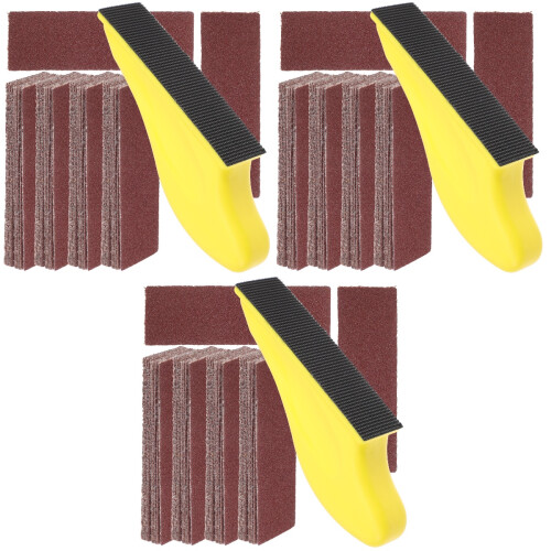 3 Sets Discs Assorted Sand Paper Dry Sandpaper - Grit 2