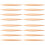 4 Pieces Pastry Rolling Pin For Baking Small Dough Roller Sticks 7